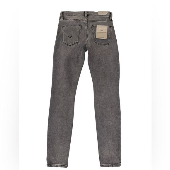 HUDSON Nico Mid-Rise Super Skinny Ankle Deconstructed Jean Size 25 - Picture 4 of 16